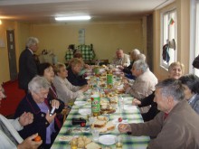 Пенсионери от "Северен" отпразнуваха Великден с райкмета