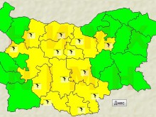 Жълт код заради очаквани бури с гръмотевици