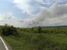 Затвориха "Петолъчката" заради горящ склад за боеприпаси