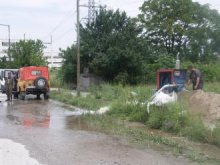 Спукана тръба остави половин "Тракия" без вода
