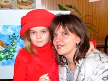 Официално представиха изложбата на Анна Първанова