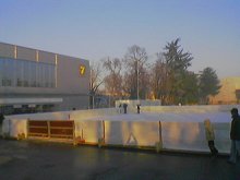 Откриха ледената пързалка в панаира