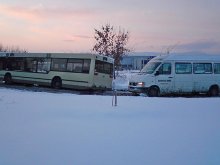 Автобуси и маршрутки затънаха до ПУ