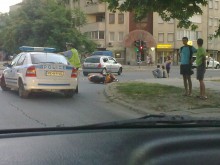 Отново блъснаха моторист, този път в "Кючук Париж"