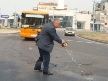 В "Източен" ще ходят по цветни тротоари