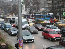 Транспортен хаос в центъра