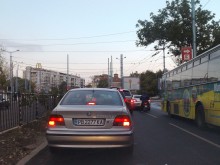 Задръствания по оживените булеварди на Пловдив