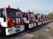 8 нови автомобила за пловдивските огнеборци