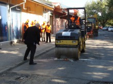 Най-после стартираха уличните ремонти и в "Южен"