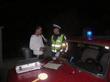 Пиян водач бе заловен вчера в село Тюрмен