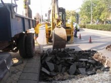 Аварията на бул. "България" е отстранена успешно
