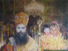 Дядо Николай грейва на коледни картички?