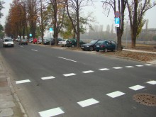 Положиха маркировка и по новоасфалтирания бул. "Марица юг"