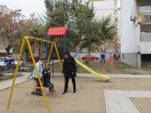 В "Западен" облагородиха градинка с детска площадка