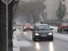 Снегът идва в Пловдив
