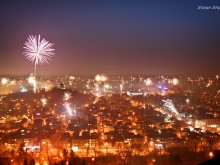 Вижте как Пловдив посрещна новата 2013 година