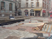 Ремонтът на Малката Главна замразен заради ниските температури