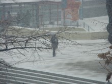 Сняг над Пловдив, не се очаква да натрупа