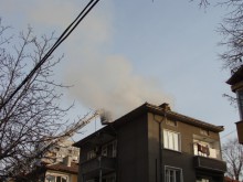 Жена пострада при пожар в Пловдив снощи