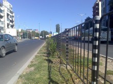 Фонтан на второто колело на Панаира, бул."България" - цветен рай