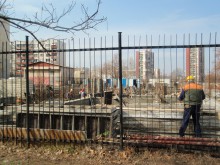 Людмил Русанов инспектира строежа на новата детска градина в "Южен"