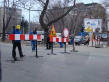 Обозначават задължително уличните ремонти с табели