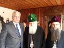 Здравко Димитров се срещна с Патриарх Неофит