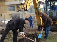Режат лентата на "Малка базилика на Филипопол" през лятото. Стъклен подиум ще покрива уникалните мозайки