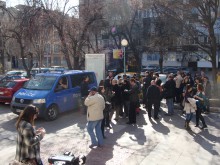 Близо 50 протестират в подкрепа на "подпалвачите" на EVN!