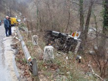 Спират движението в района на Бачково заради катастрофата