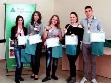 Ученици от Математическата гимназия спечелиха национална надпревара