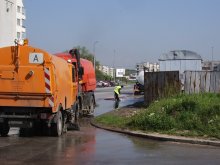 Акция за почистване на някои улици се проведе днес в Тракия