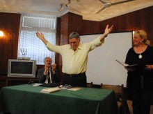 Писателят-юбиляр Петър Динчев ни зарадва с нова стихосбирка "Гравитация"