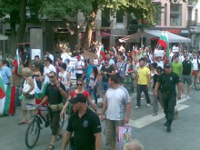 С 1000 души започна протестът тази вечер в Пловдив