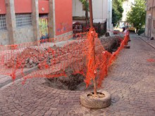 Затварят за движение улица и кръстовище в Центъра заради нов топлопровод