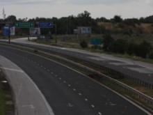 Временна организация на движение при км 106 на магистрала "Тракия"