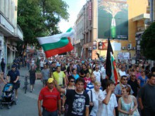 Пловдивчани на протест в София срещу правителството 
