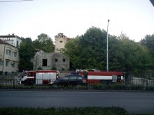 Пожар в къща в подножието на Стария град