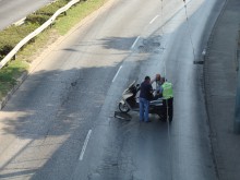 Възстановено е движението по бул. "Христо Ботев" в района на Коматевския възел