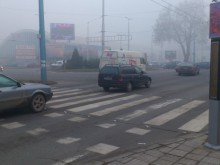 Започва полагане на хоризонтална пътна маркировка в "Северен"