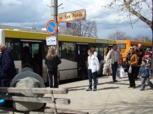 Превозваческите фирми в Пловдив протестираха днес