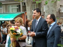Кметът откри новата учебна година 