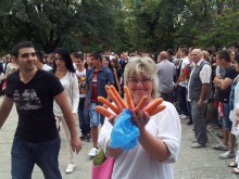 Моркови за новобранците в ПГСАГ "Арх. Камен Петков"