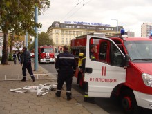 Пожар избухна в ресторант в центъра на Пловдив!