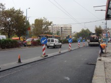 Вече оправят нагънатия асфалт на Сточна гара за сметка на фирмата-изпълнител