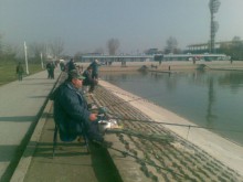 Канят рибарите на Гребната база