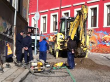 Авария остави част от главната без вода, отстраниха я