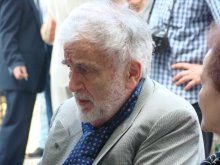 Любомир Левчев с голямата литературна награда "Христо Г. Данов"