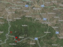 Четири труса край Пловдив