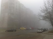 Влажни са пътните настилки в Пловдив, има мъгла